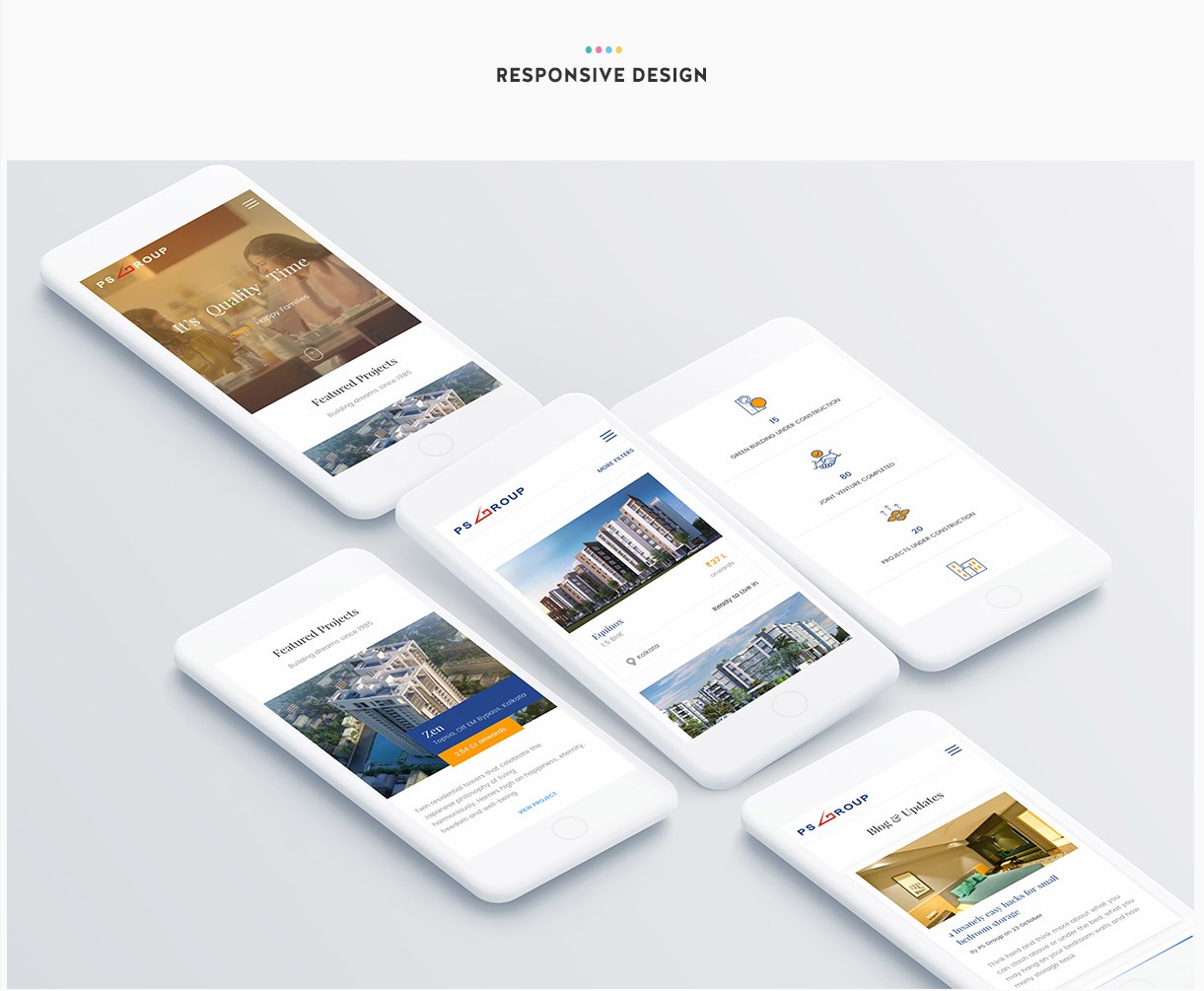 PS Group responsive design